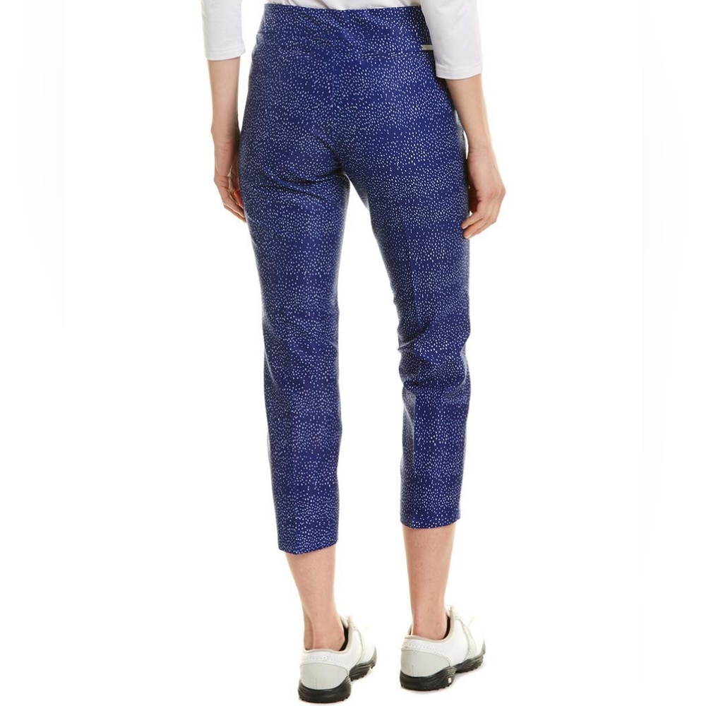 • ADIDAS • GOLF Women's Ultimate ADISTAR Printed Blue Jegging Pants • SIZE Small